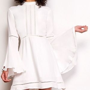 White Bachelorette Dress | White Bridal Shower Dress | White boho dress